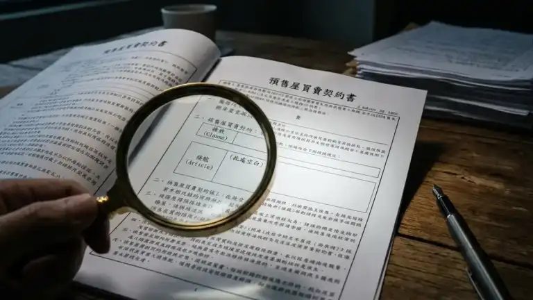 預售屋合約範本怎麼看？以「新樸王樣」為例，財務長拆解 5 大談判空白與隱藏地雷
