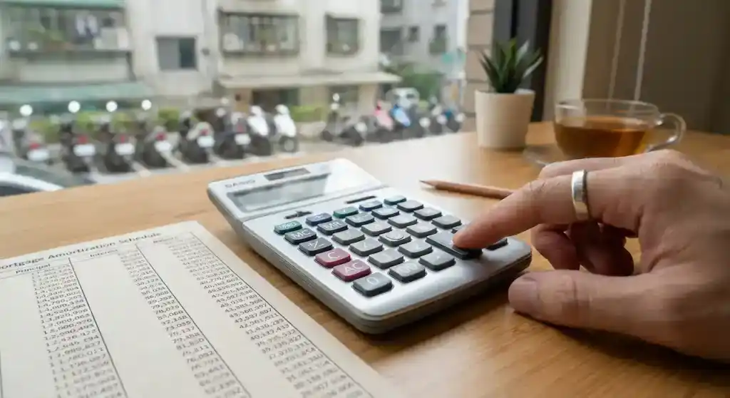 房貸本息攤還壓力測試計算