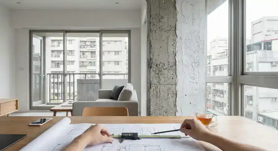 建築結構牆厚度與容積面積測量