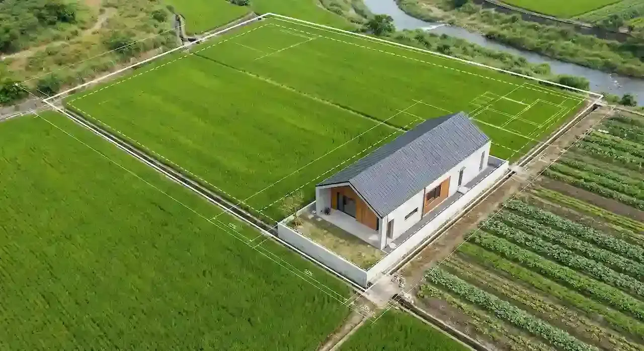 農地與農舍起造的實體比例