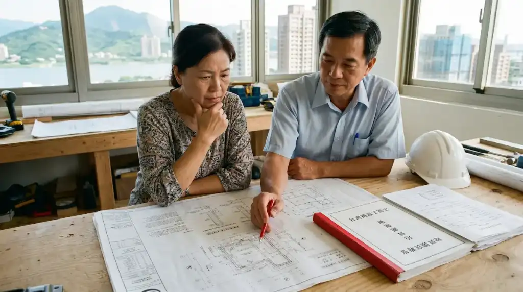 檢視地質與建築圖說