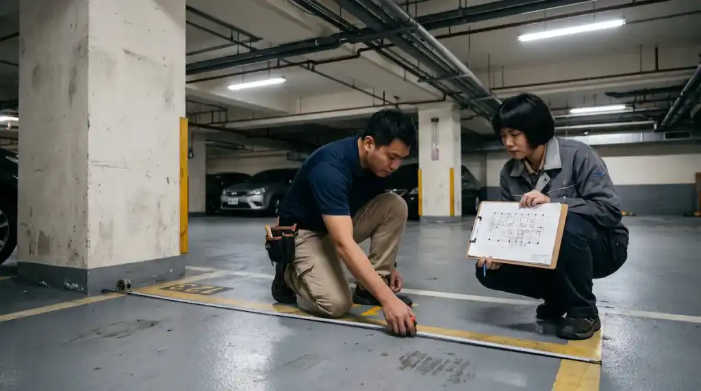 房屋驗屋車位尺寸核對