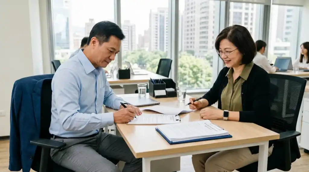 房屋所有權人與合法租賃住宅服務業簽訂包租代管契約,保障雙方權益並合乎法規。