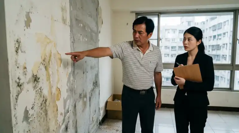 【2026最新】交屋前發現房屋瑕疵怎麼辦?3 步驟破解中古屋漏水求償與點交自保指南